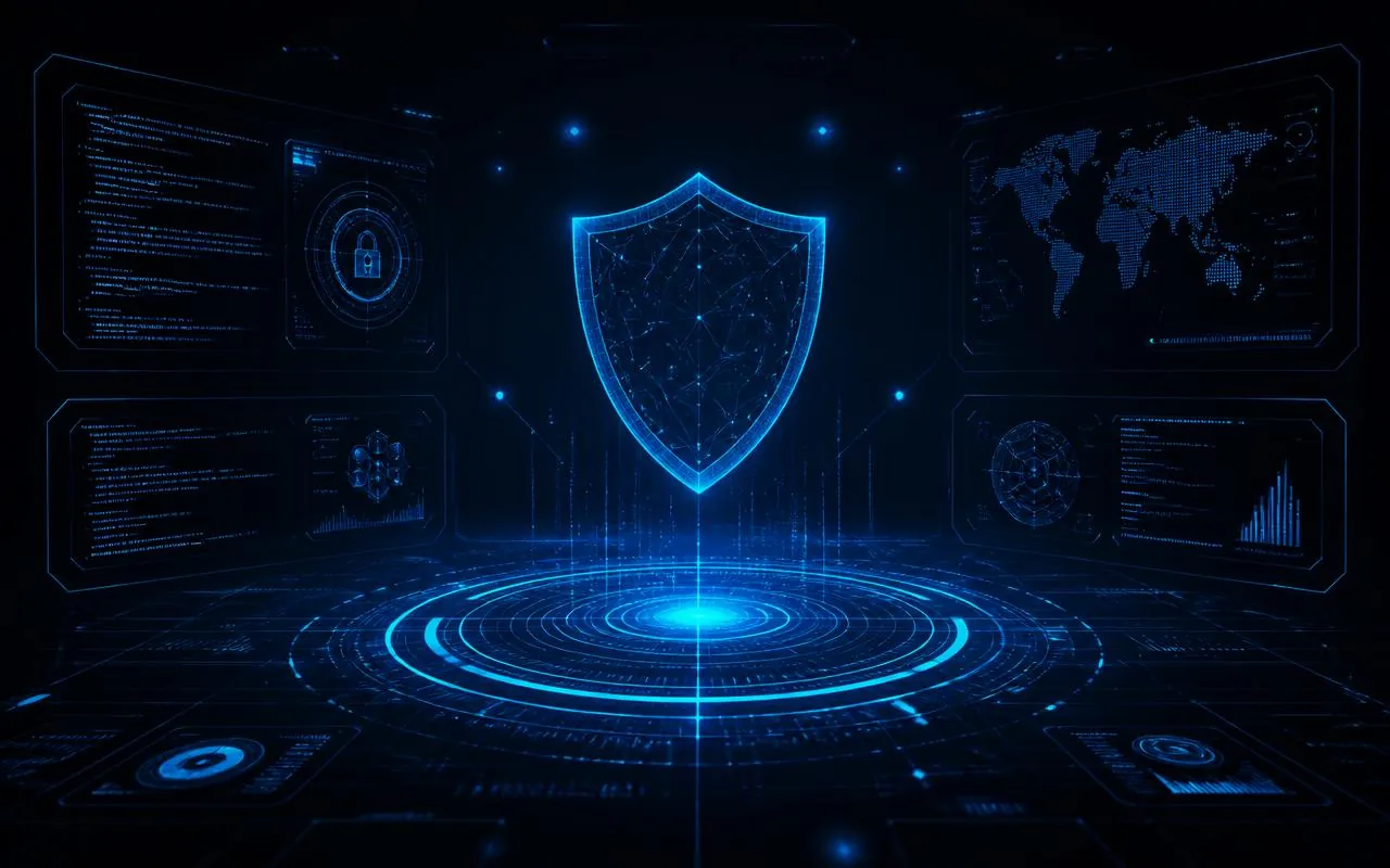 DevAIOpsHub security dashboard visualizing automated code scanning and threat detection